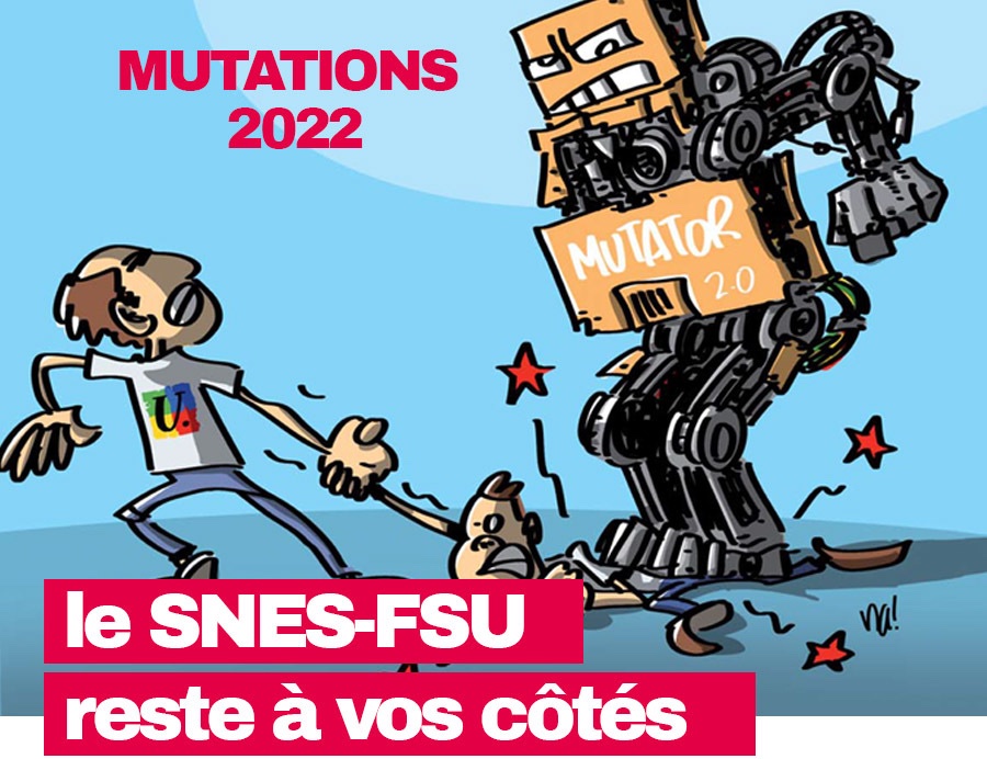 Réunion « mutation Intra 2022 » SNES-FSU Nantes